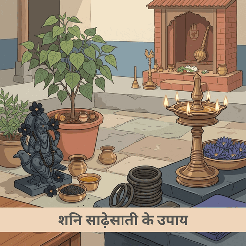 शनि साढ़ेसाती के उपाय