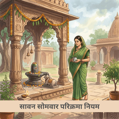 सावन सोमवार परिक्रमा नियम