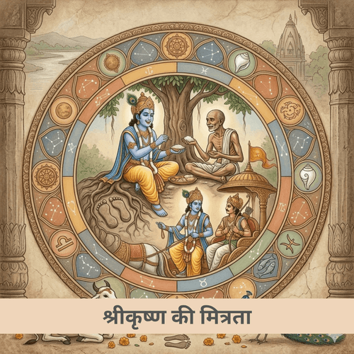 श्रीकृष्ण की मित्रता की कहानियां और उनके गहरे संदेश