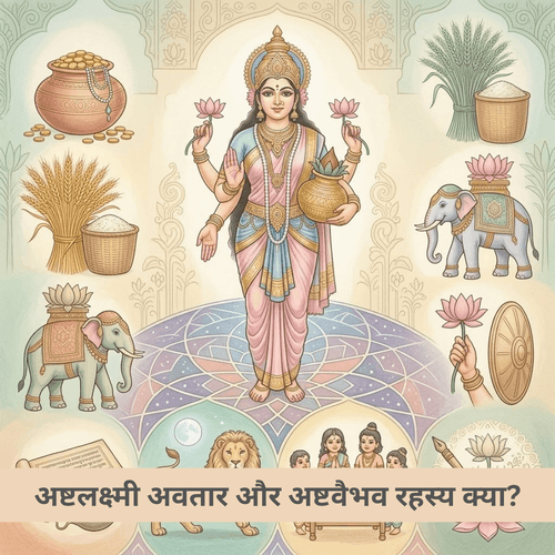 अष्टलक्ष्मी अवतार और अष्टवैभव रहस्य क्या?