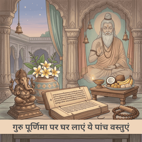 गुरु पूर्णिमा पर घर लाएं ये पांच वस्तुएं