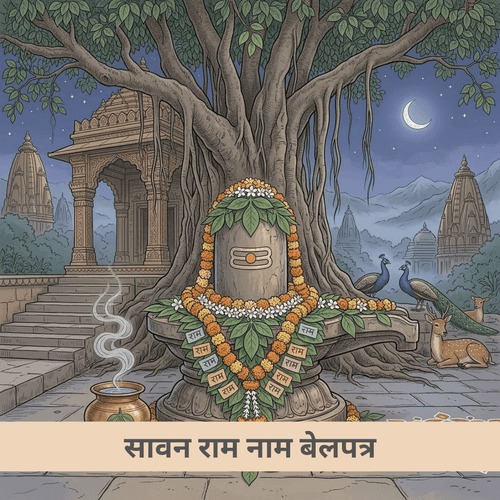 सावन राम नाम बेलपत्र