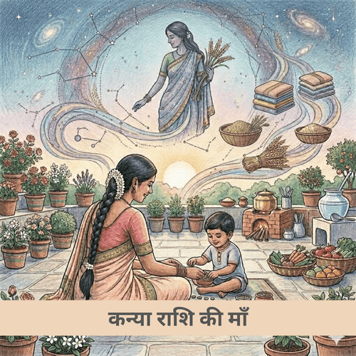 कन्या राशि की माँ और ममता का कर्माधारित सिद्धांत