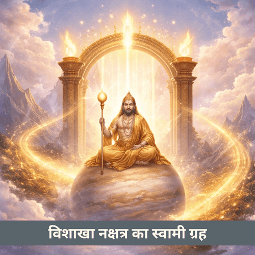 विशाखा नक्षत्र और स्वामी ग्रह बृहस्पति: उद्देश्य की अग्नि और निरंतर उपलब्धि