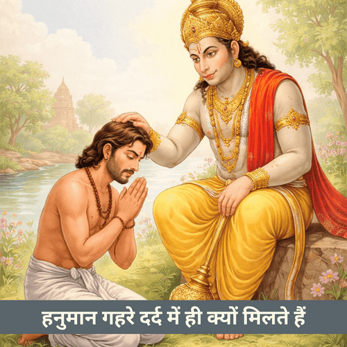 हनुमान गहरे दर्द में ही क्यों प्रकट होते हैं