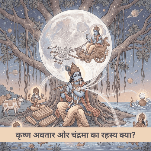 कृष्ण अवतार और चंद्रमा का रहस्य क्या?