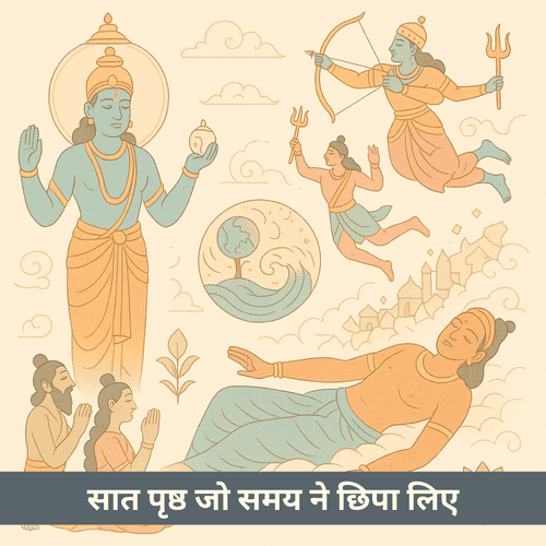 क्या हिन्दू पुराण अधूरे हैं? वे सात पृष्ठ जो समय ने छिपा लिए