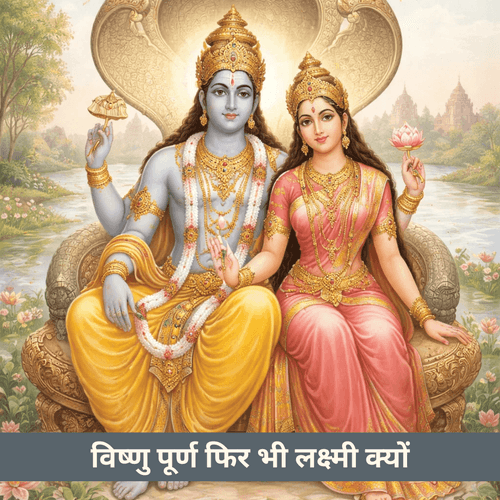 विष्णु पूर्ण फिर भी लक्ष्मी क्यों
