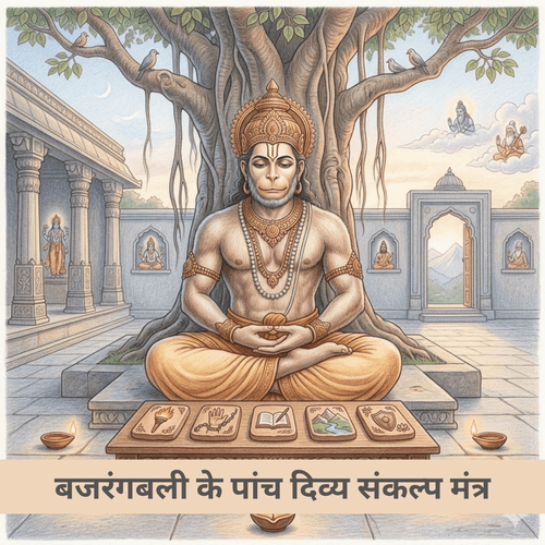 बजरंगबली के पांच दिव्य संकल्प मंत्र