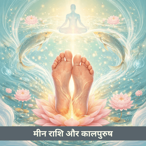 कालपुरुष में मीन: पैर, संवेदनशीलता और आध्यात्मिक आधार
