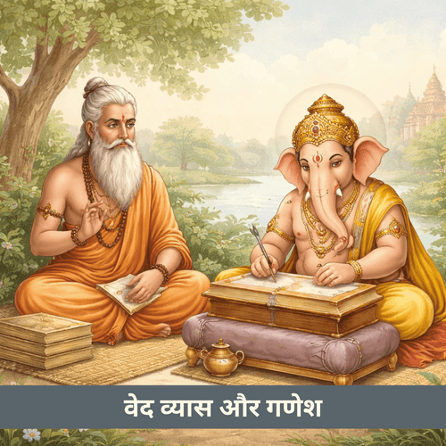 वेद व्यास और गणेश ने महाभारत को एक साथ कैसे बनाया