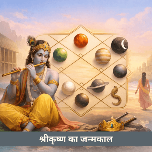 श्री कृष्ण के जन्मकुंडली के रहस्य: संघर्ष, प्रेम और ग्रहों की भूमिका