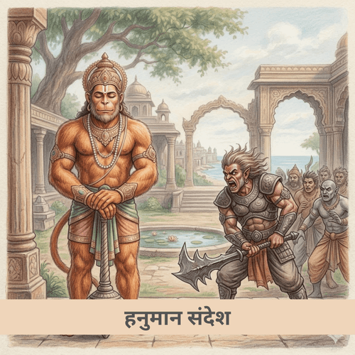 क्रोध पर मौन की विजय का हनुमान संदेश