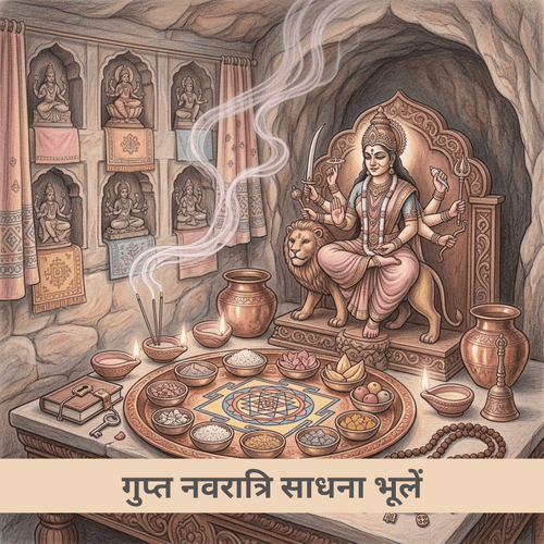 गुप्त नवरात्रि साधना भूलें
