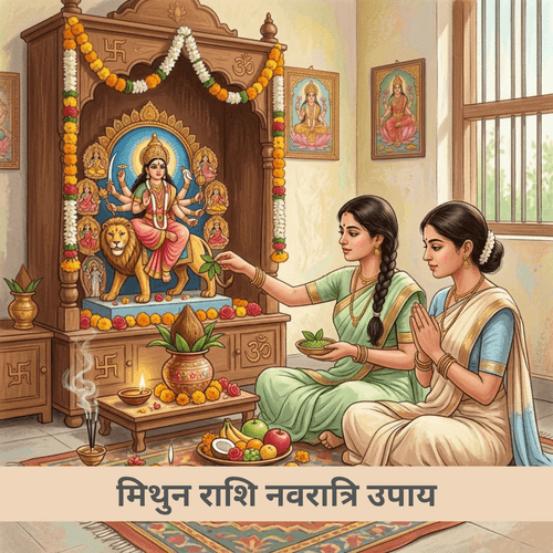 मिथुन राशि नवरात्रि उपाय