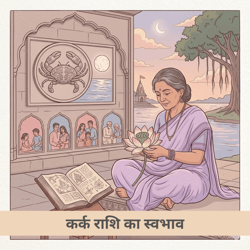 कर्क राशि का प्रेम स्वभाव, जीवन यात्रा और हृदय की गहराई