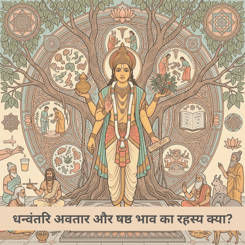 धन्वंतरि अवतार और षष्ठ भाव का रहस्य क्या?
