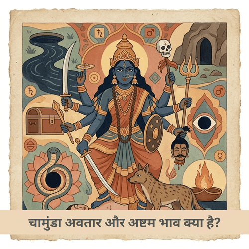 चामुंडा अवतार और अष्टम भाव क्या है?