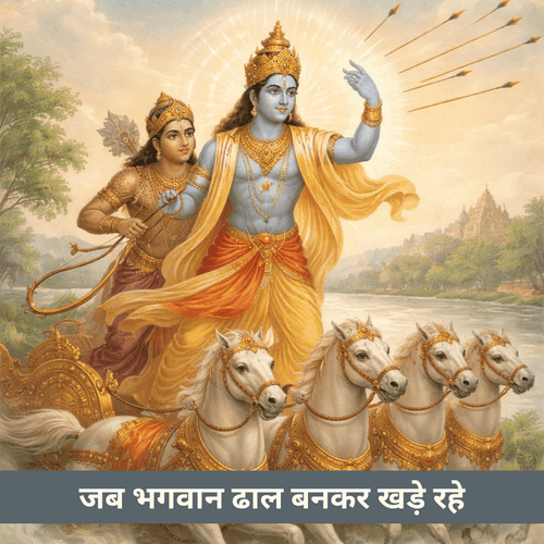 जब भगवान ढाल बनकर खड़े रहे: कृष्ण ने अर्जुन को कितनी बार बचाया