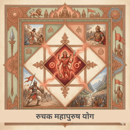 रुचक महापुरुष योग: साहस और पराक्रम का दैवीय ज्योतिषीय सूत्र