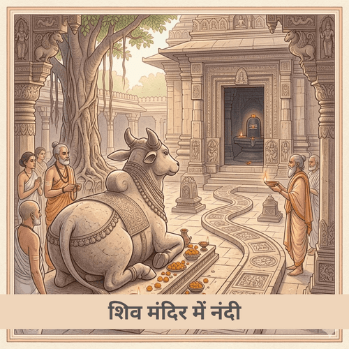 शिव मंदिर में नंदी की अवस्थिति का सत्य