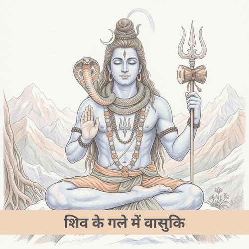 शिव के गले में वासुकि