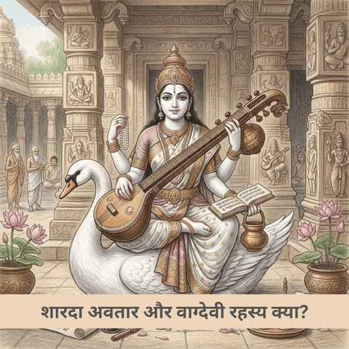 शारदा अवतार और वाग्देवी रहस्य क्या?