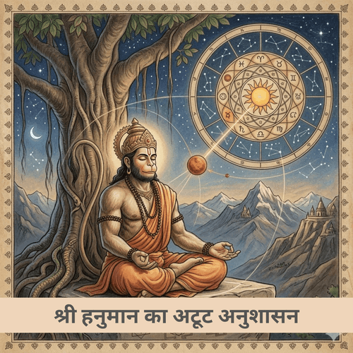 श्री हनुमान का अटूट अनुशासन और उसका ज्योतिषीय रहस्य