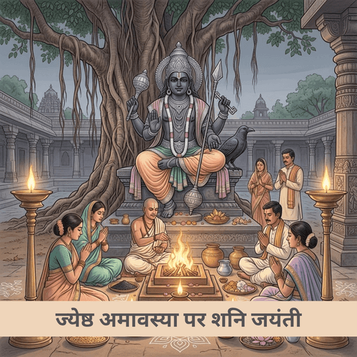 ज्येष्ठ अमावस्या पर शनि जयंती