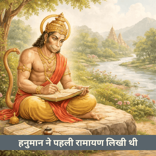 क्या हनुमान ने पहली रामायण लिखी थी