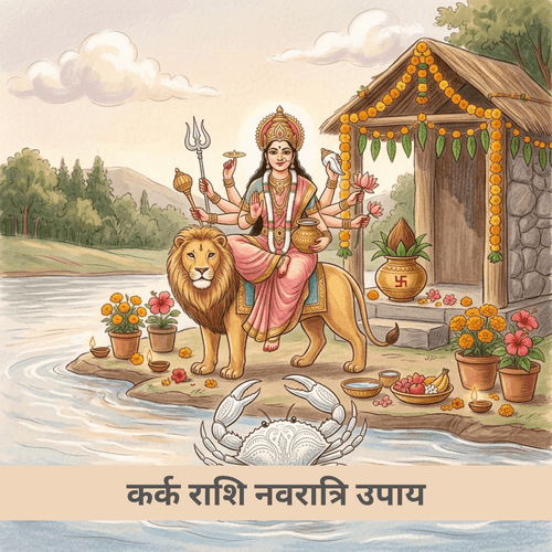 कर्क राशि नवरात्रि उपाय