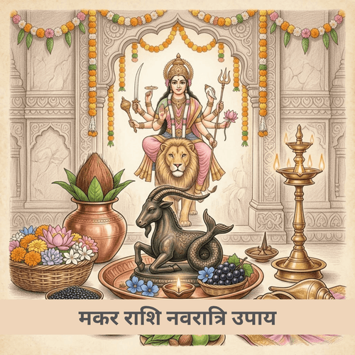 मकर राशि नवरात्रि उपाय