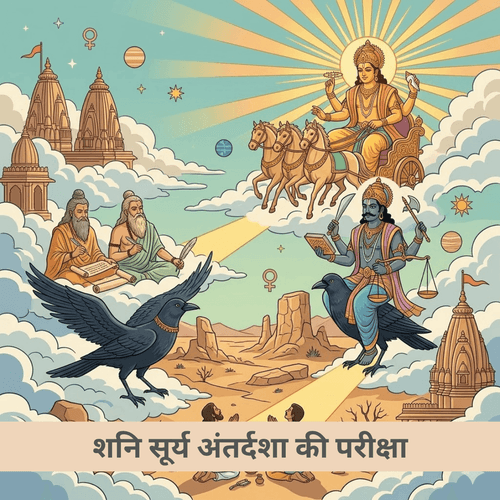 शनि सूर्य अंतर्दशा की परीक्षा