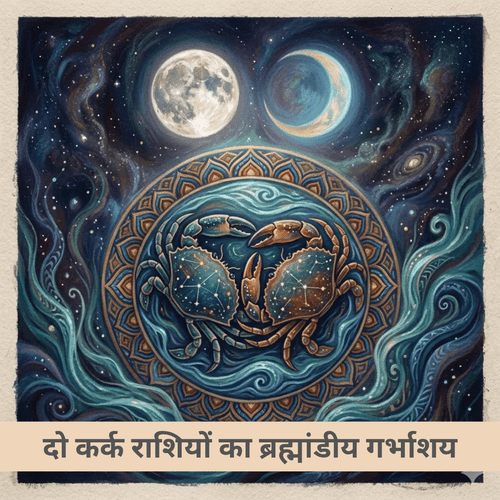 दो कर्क राशि का मिलन: दोहरे चंद्रमा और जल तत्व का रहस्य