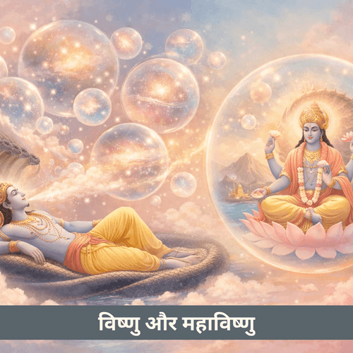 विष्णु और महाविष्णु में अंतर क्या है