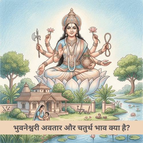 भुवनेश्वरी अवतार और चतुर्थ भाव क्या है?