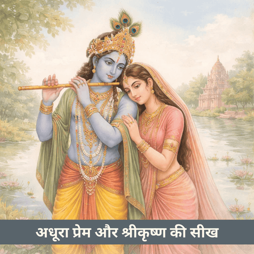 अधूरा प्रेम और श्रीकृष्ण की सीख