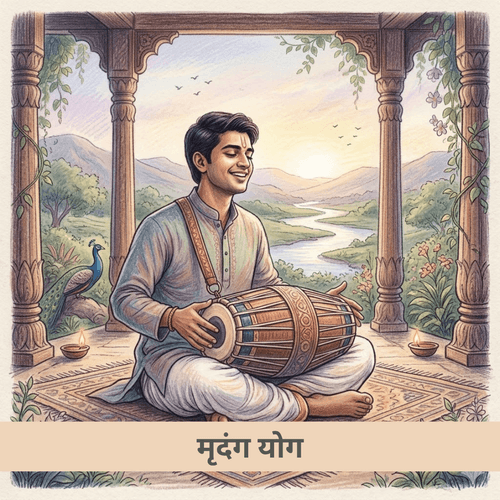 मृदंग योग: यश और आनंद का संगीतमय सूत्र