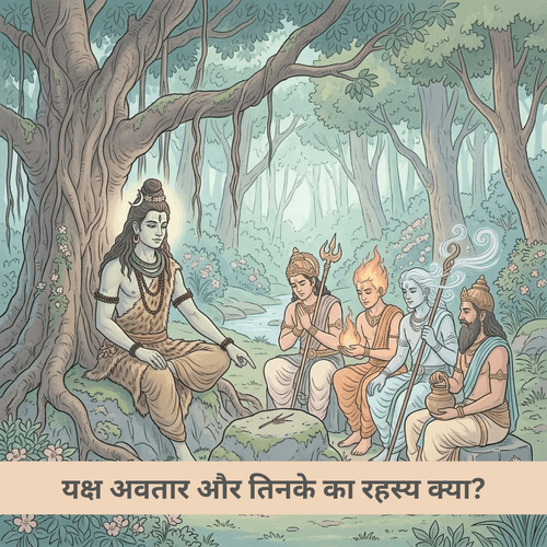 यक्ष अवतार और तिनके का रहस्य क्या?