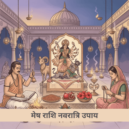 मेष राशि नवरात्रि उपाय