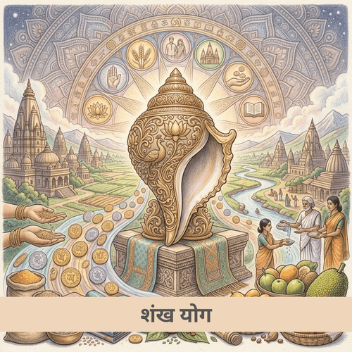 शंख योग: दानवीरता और समृद्धि का दिव्य प्रतीक
