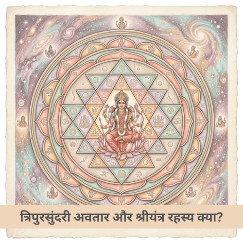 त्रिपुरसुंदरी अवतार और श्रीयंत्र रहस्य क्या?