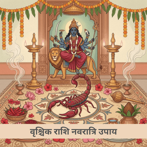 वृश्चिक राशि नवरात्रि उपाय