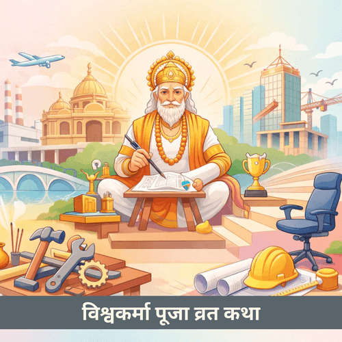 विश्वकर्मा पूजा व्रत कथा और उच्च पद प्राप्ति का आशीर्वाद