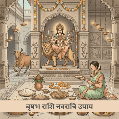 वृषभ राशि नवरात्रि उपाय