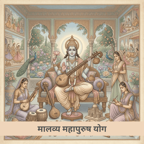 मालव्य महापुरुष योग: सौंदर्य, ऐश्वर्य और सफलता का ज्योतिषीय सूत्र