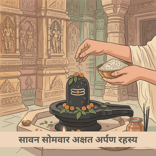 सावन सोमवार अक्षत अर्पण रहस्य