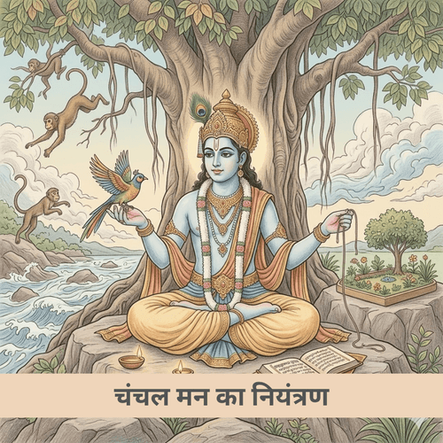 चंचल मन के नियंत्रण का गीता रहस्य