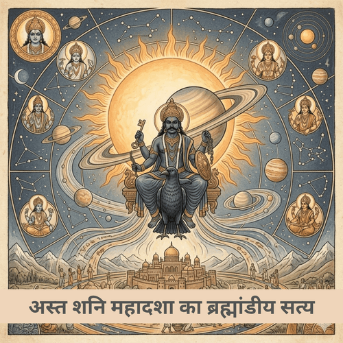 अस्त शनि महादशा का ब्रह्मांडीय सत्य