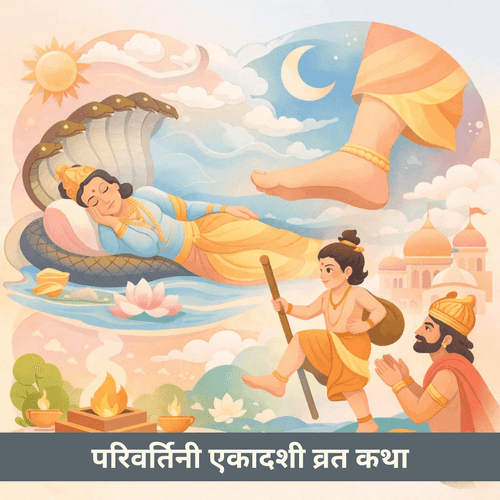 परिवर्तिनी एकादशी व्रत कथा और वामन अवतार की लीला